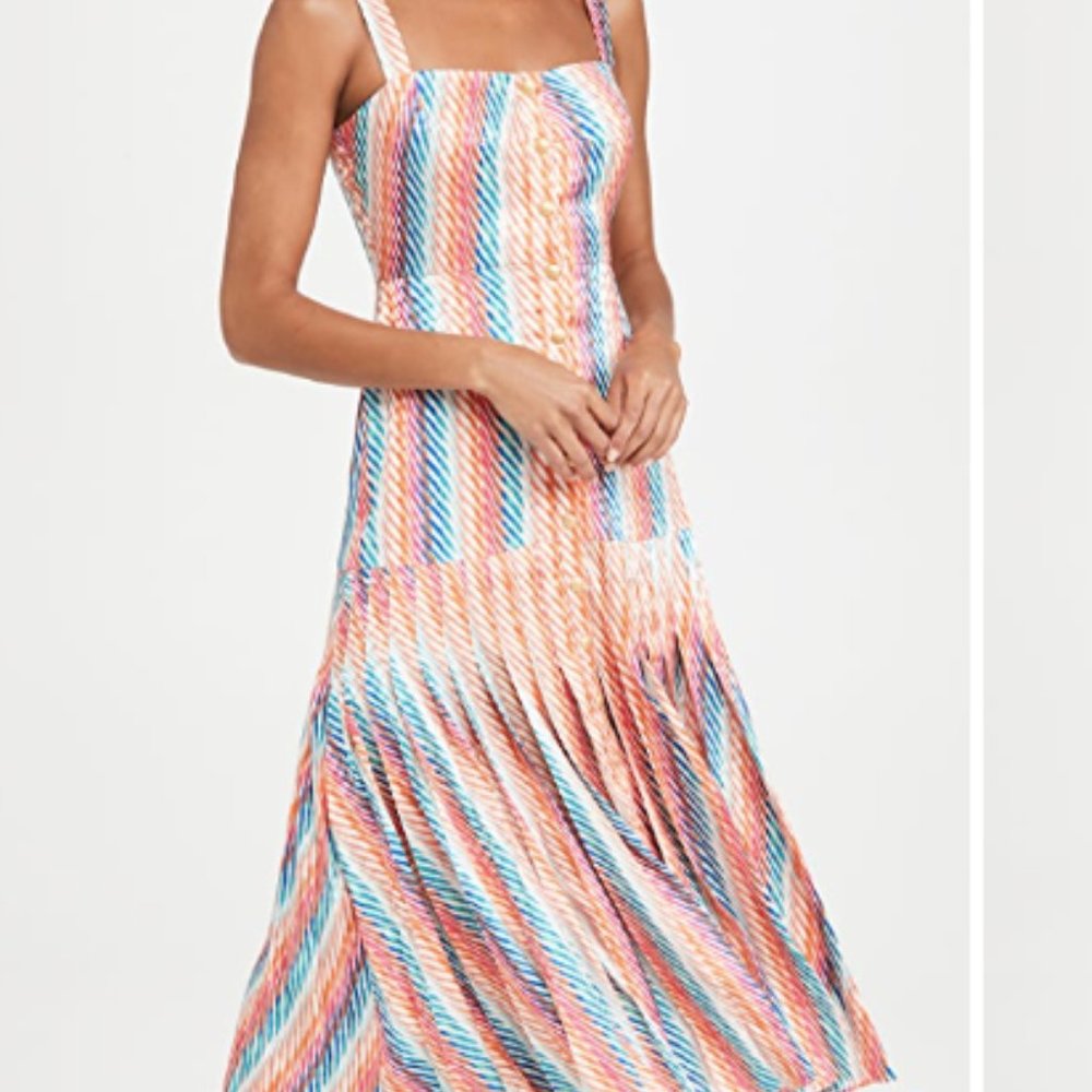 Saloni Karen Dress Candy Oblique size 6